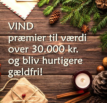 Vil du vinde præmier til en samlet værdi over 30.000 kr.?